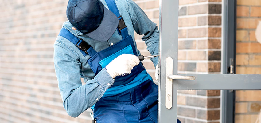 Pivot Storefront Door Locks Installation in Yucaipa, California